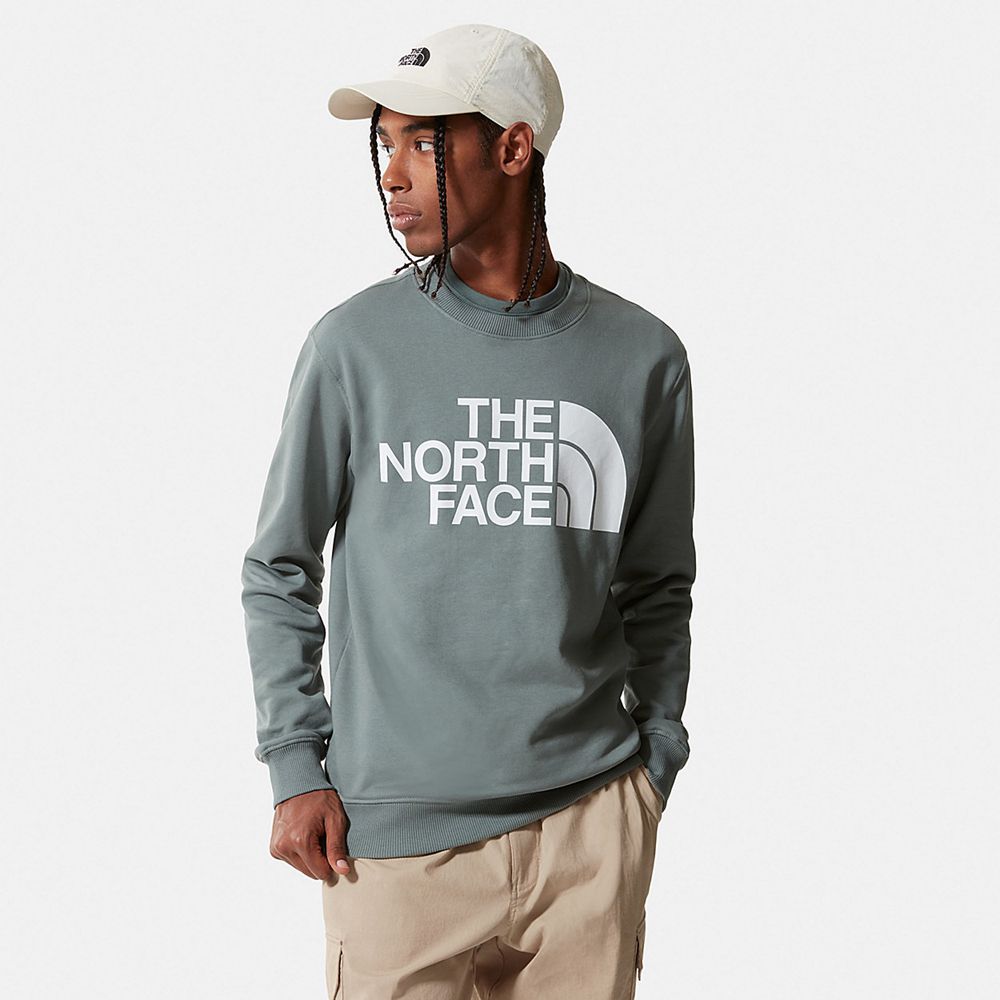 The North Face Sweater Mens Australia - The North Face Standard Green (ECY-913875)